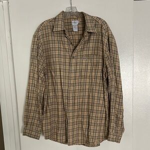 Calvin Klein Men’s Plaid Button Down Shirt